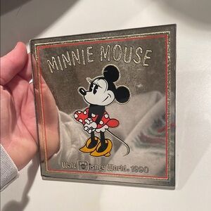 Vintage 1989 Walt Disney World Mickey Mouse Mirror Picture Souvenir 5"X5"